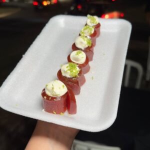 Sobremesa Goiabada com Cream Cheese e raspas de limão