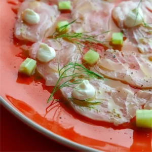 Carpaccio de Tilápia 10 lâminas