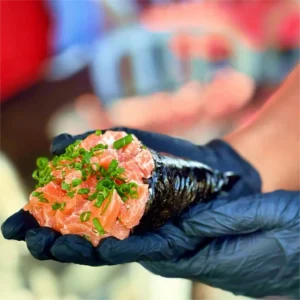 Temaki Salmão com Arroz